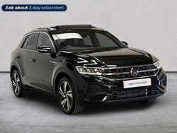 Black Used 2025 VW T-Roc R-line SUV | £29,337 (A bit pricey)