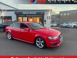 Red Used 2013 Audi A4 S-Line Sedan | £6,495 (Fair price)