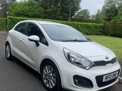 White Used 2012 Kia Rio Hatchback | £2,995 (Fair price)