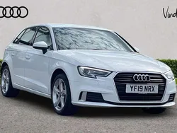 White Used 2019 Audi A3 Sport Hatchback | £16,590 (Good price)