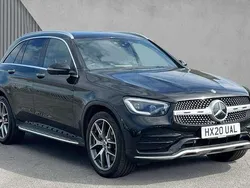 Black Used 2020 Mercedes GLC300 AMG Line Premium SUV | £34,055 (Expensive)