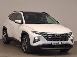 White Used 2023 Hyundai Tucson Ultimate SUV | £24,498 (Expensive)