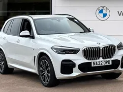 White Used 2022 BMW X5 M Sport SUV | £45,148 (Super price)