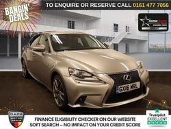 Silver Used 2016 Lexus IS300h Sport Line Sedan | £14,890 (Fair price)