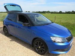 Blue Used 2015 Skoda Fabia SE Hatchback | £3,950