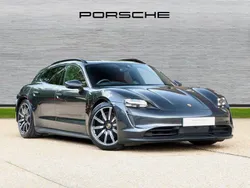 Volcano grey metallic Used 2023 Porsche Taycan 4S Sport Turismo Sedan | £64,750 (Good price)