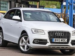White Used 2013 Audi Q5 S-Line SUV | £12,491 (Fair price)