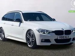 White Used 2018 BMW 320 M Sport Estate | £22,099 (Fair price)
