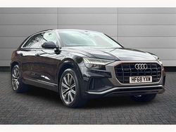 Black Used 2018 Audi Q8 S-Line SUV | £30,995 (Fair price)