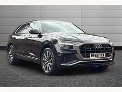 Black Used 2018 Audi Q8 S-Line SUV | £32,995 (Fair price)