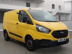 Yellow Used 2022 Ford Transit Custom Van | £10,885 (Good price)
