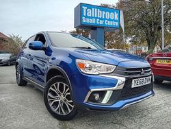 Blue Used 2018 Mitsubishi ASX SUV | £9,995 (Fair price)