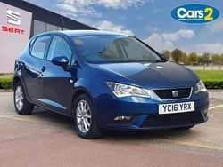 Blue Used 2016 Seat Ibiza SE Technology Hatchback | £7,490 (Fair price)