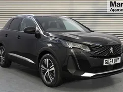 Black Used 2024 Peugeot 3008 Allure SUV | £21,423 (Fair price)