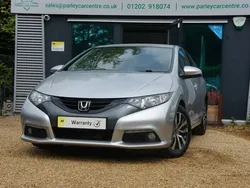 Silver Used 2013 Honda Civic ES Hatchback | £3,995 (Fair price)