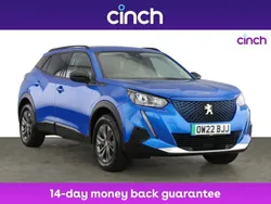 Blue Used 2022 Peugeot e-2008 Active+ SUV | £13,499 (Good price)