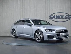 Silver Used 2019 Audi A6 S-Line Estate | £18,299 (Fair price)