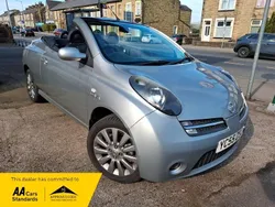 Silver Used 2005 Nissan Micra C+C Cabriolet | £1,500