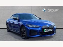 Blue Used 2025 BMW i4 Shadowline Sedan | £48,195 (Fair price)