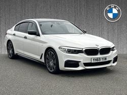 White Used 2019 BMW 520 M Sport | £14,999 (Good price)