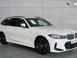 White Used 2024 BMW 330e M Sport Estate | £34,527 (Super price)