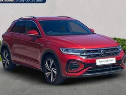 Red Used 2022 VW T-Roc R-line SUV | £26,810 (A bit pricey)