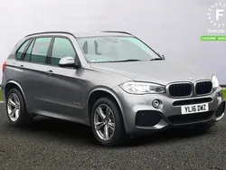 Grey Used 2016 BMW X5 M Sport SUV | £23,699 (Good price)