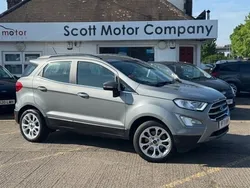 Silver Used 2022 Ford Ecosport Titanium SUV | £12,799 (Fair price)
