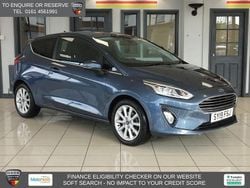 Blue Used 2019 Ford Fiesta Titanium Hatchback | £10,640 (Good price)