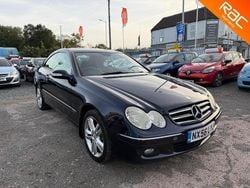 Blue Used 2006 Mercedes CLK220 Avantgarde Coupe | £1,700