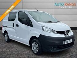 White Used 2018 Nissan NV200 Acenta Van | £10,789 (A bit pricey)