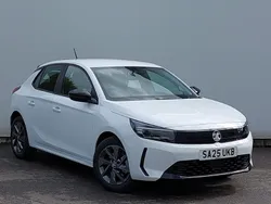 White New 2025 Vauxhall Corsa Design Edition Hatchback | £15,998 (Fair price)