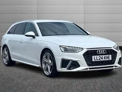 Navarra blue New 2024 Audi A4 S-Line Estate | £31,495 (Fair price)