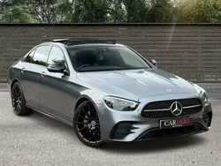 Grey Used 2021 Mercedes E220 AMG line Sedan | £29,995