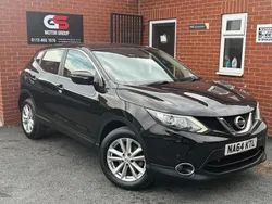 Black Used 2014 Nissan Qashqai Acenta SUV | £4,490 (Fair price)
