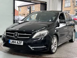 Black Used 2014 Mercedes B180 MPV | £6,390 (Fair price)