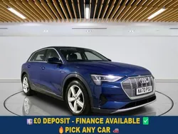 Blue Used 2020 Audi e-tron Advanced SUV | £15,649 (Good price)