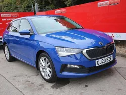 Blue Used 2020 Skoda Scala SE L Hatchback | £14,295 (Fair price)