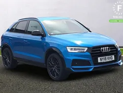 Blue Used 2018 Audi Q3 Black Edition SUV | £16,999 (Good price)