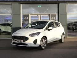 White Used 2022 Ford Fiesta Titanium Hatchback | £13,298 (Good price)