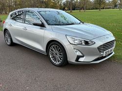 Silver Used 2019 Ford Focus Titanium X Hatchback | £7,499 (Fair price)