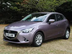 Mauve/purple Used 2015 Mazda 2 Hatchback | £10,295 (Fair price)