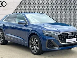 Blue Used 2024 Audi Q8 S-Line SUV | £61,356