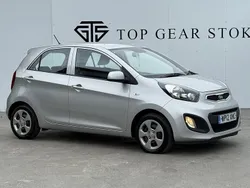 Silver Used 2012 Kia Picanto Hatchback | £4,995 (A bit pricey)