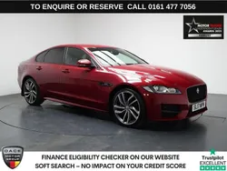 Red Used 2017 Jaguar XF R-Sport Sedan | £10,890 (Fair price)
