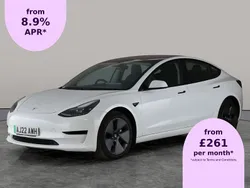 White Used 2022 Tesla Model 3 Sedan | £17,895 (Super price)