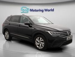 Black Used 2024 VW Tiguan Allspace Life SUV | £25,500 (Good price)