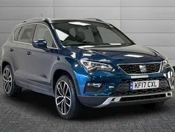 Energy blue Used 2017 Seat Ateca 4Drive SUV | £12,950 (Fair price)