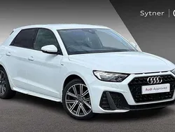 White Used 2022 Audi A1 S-Line Hatchback | £20,500 (A bit pricey)
