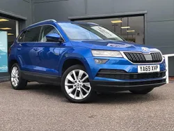 Blue Used 2020 Skoda Karoq SE L SUV | £16,500 (Fair price)